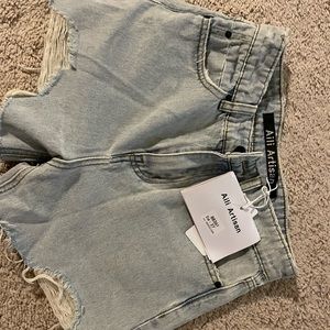 brand new women jean shorts